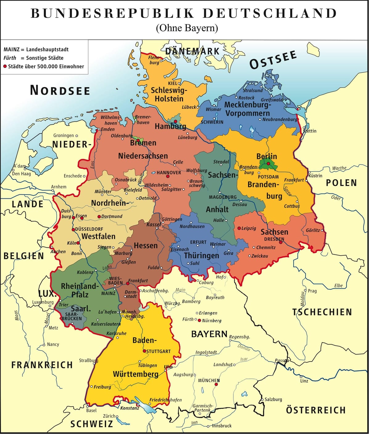 bayern bản đồ
