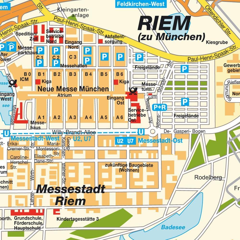 munich iên, ga xe lửa bản đồ