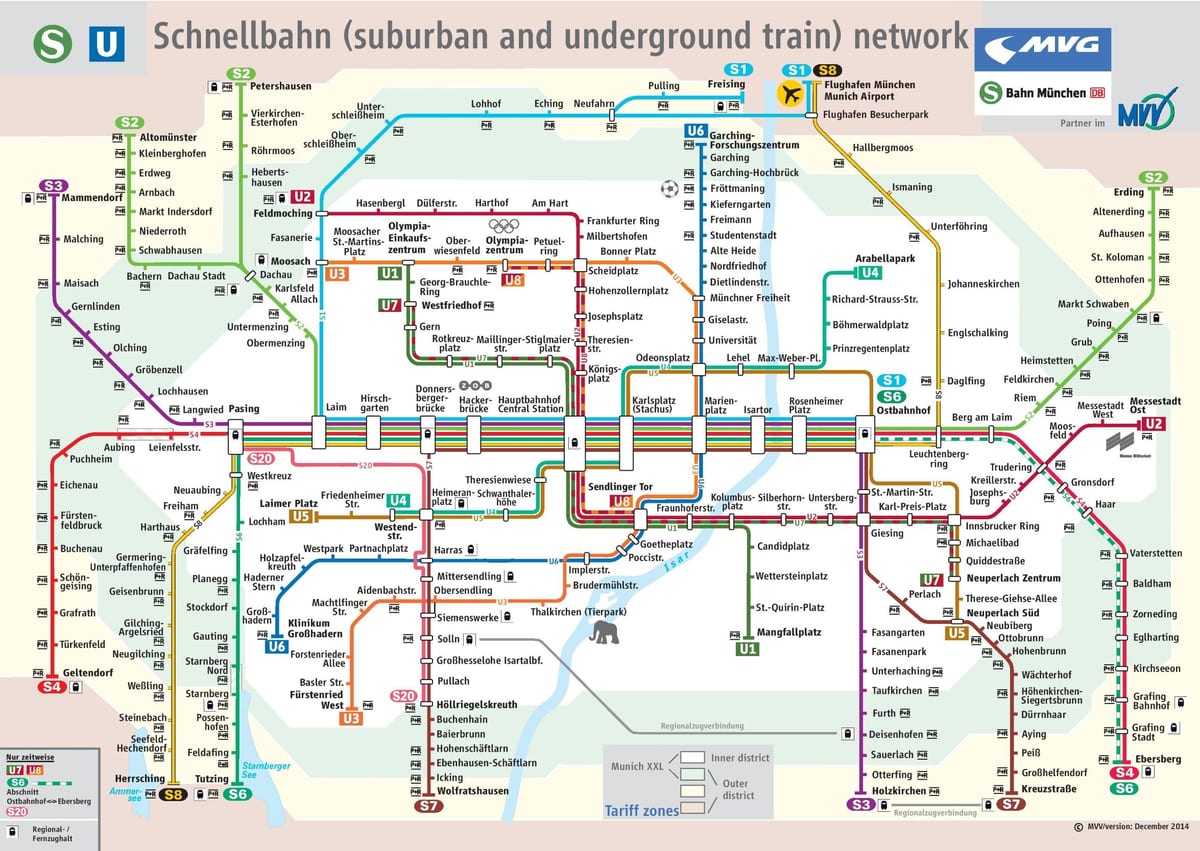 munich các tàu bản đồ