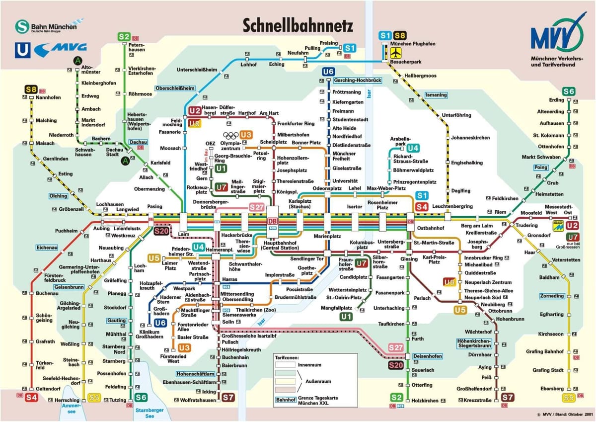 munich ga bản đồ
