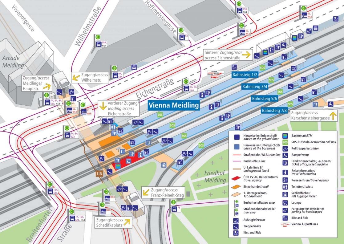 munich ga xe lửa nền tảng bản đồ