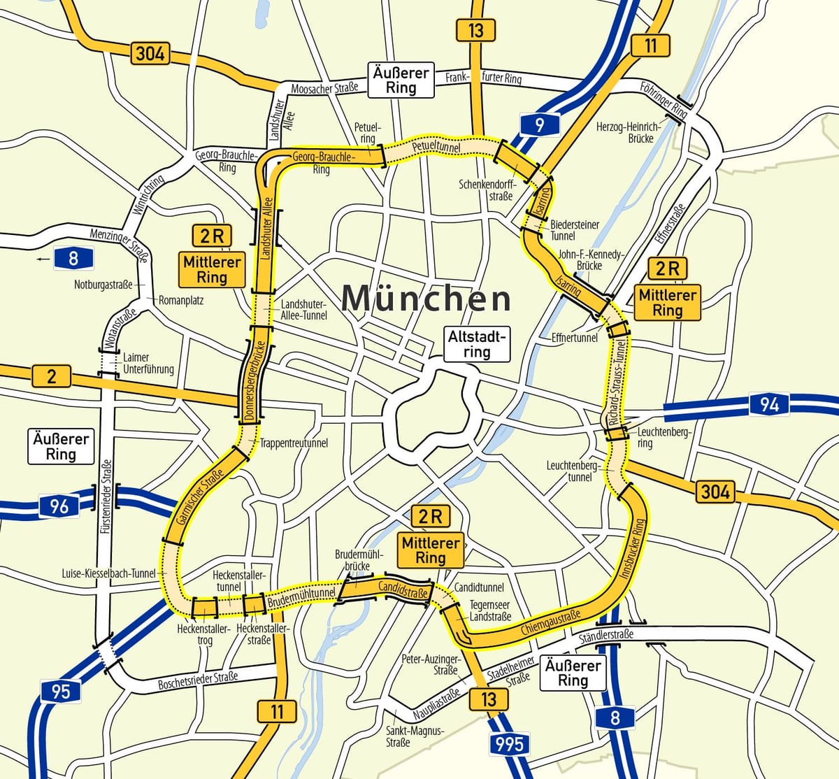 munchen vòng bản đồ