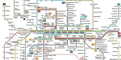 Ống bản đồ munich
