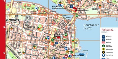 Bản đồ du lịch của munich đức