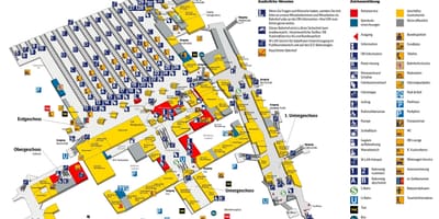 Munich nhà ga trung tâm bản đồ