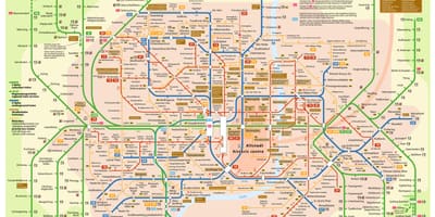 Bản đồ giao thông munich