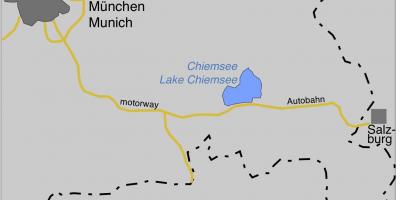 Bản đồ ofmunich hồ 