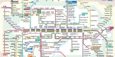 Munich m1 đào tạo bản đồ