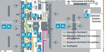 Bản đồ của munich mua sắm