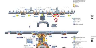 Bản đồ của munich sân ga số 1