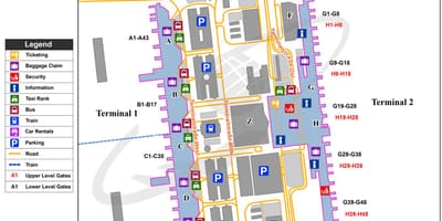 Munich thiết bị đầu cuối bản đồ