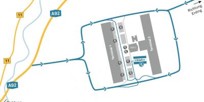 Munich sân bay bản đồ