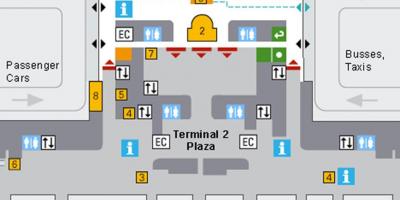 Bản đồ của munich đến sân bay