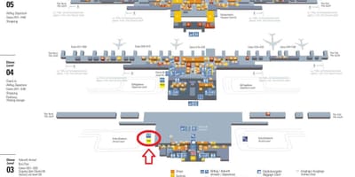 Bản đồ của munich thiết bị đầu cuối 2 