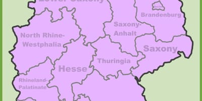 Bản đồ của munich vị trí