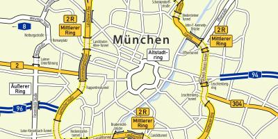 Munchen vòng bản đồ
